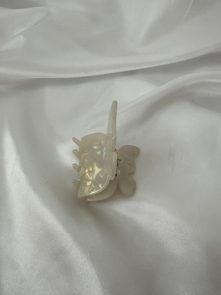 Irridescent Butterfly Claw Clip