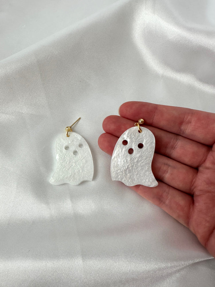 Pearl Ghost Dangles