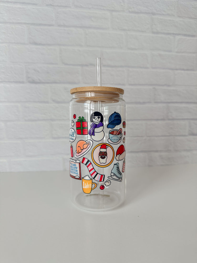 GG Winter Festival Glass Cup