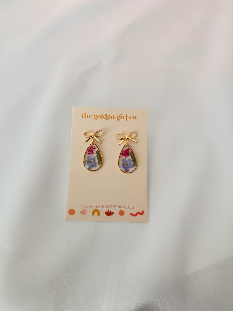 Garden Floral Dangles