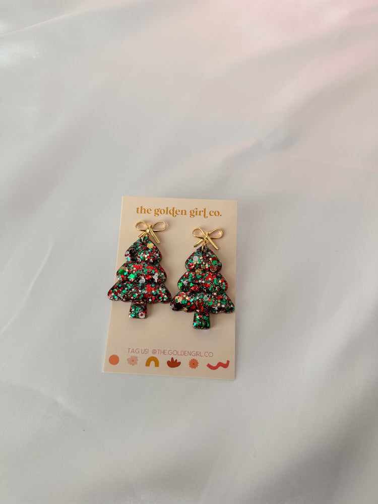 Classic Christmas Tree Bow Dangles
