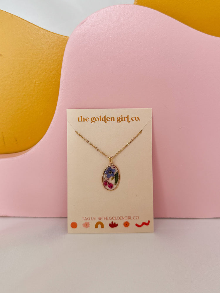 Garden Oval Necklace