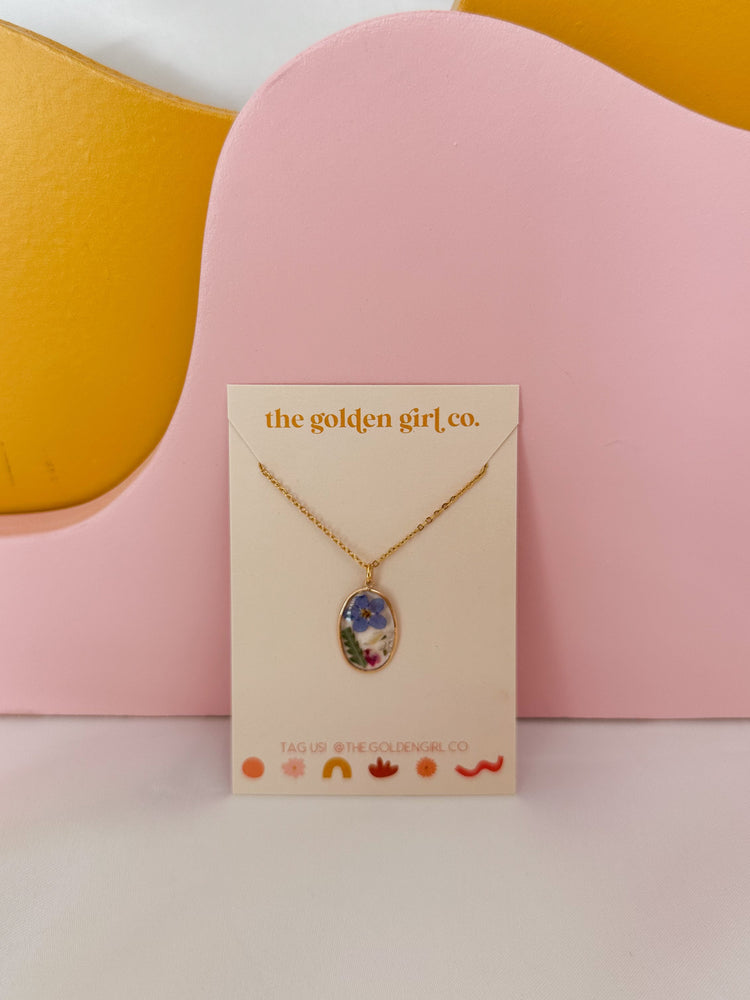 Garden Oval Necklace
