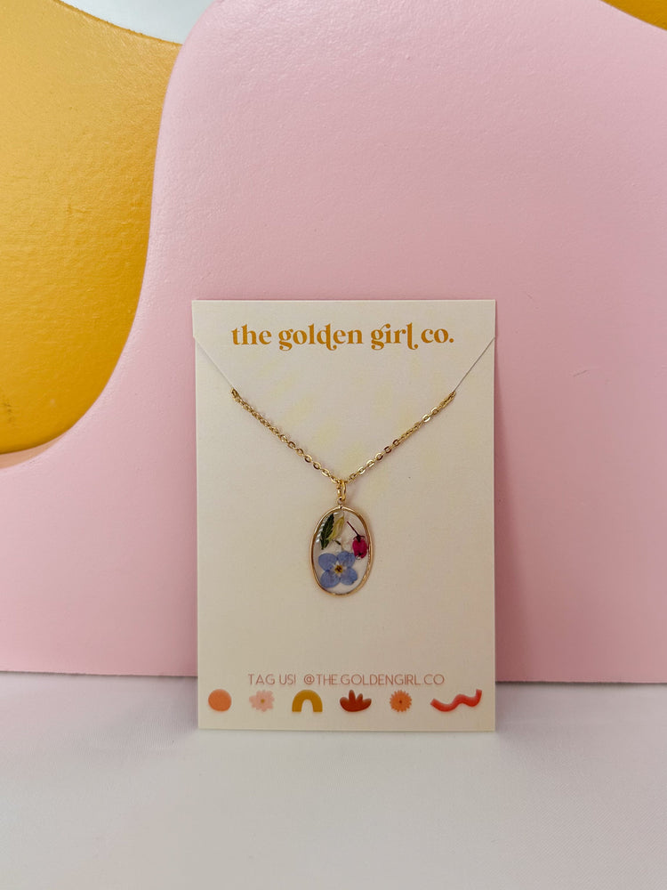 Garden Oval Necklace