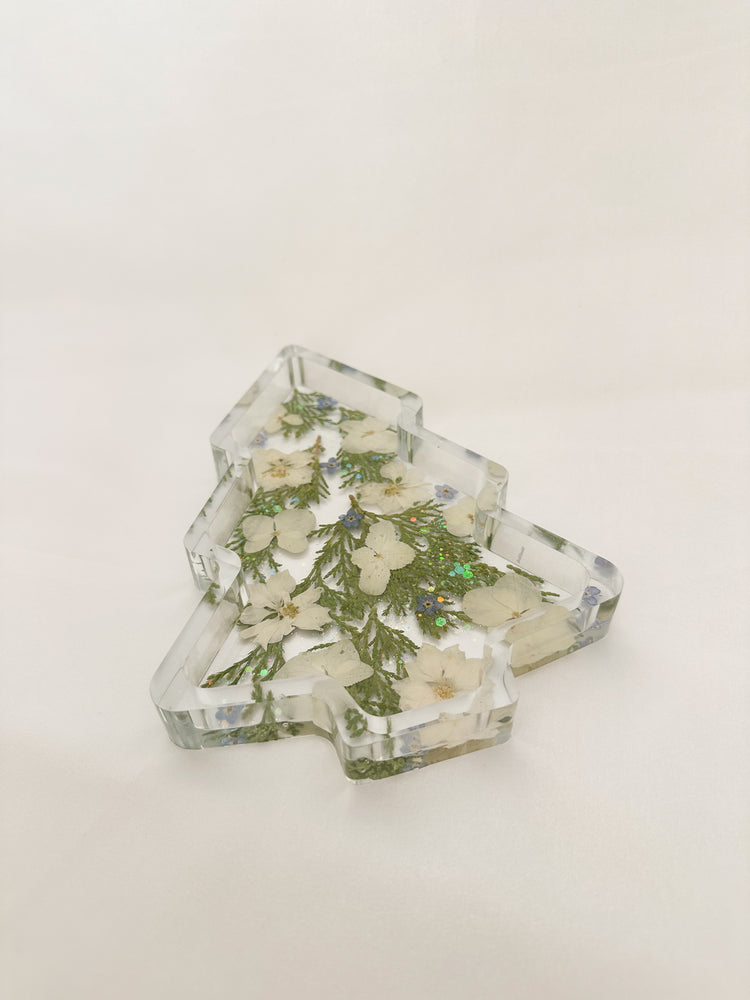 Christmas Tree Trinket Dish