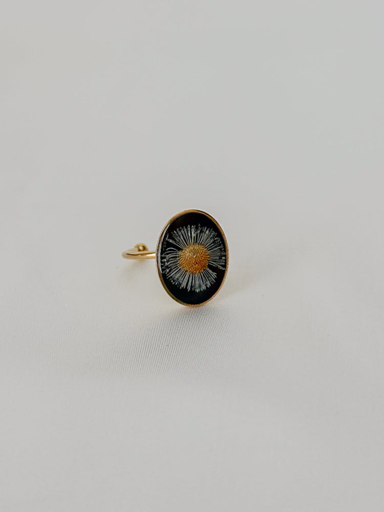 XL Pressed Flower Ring