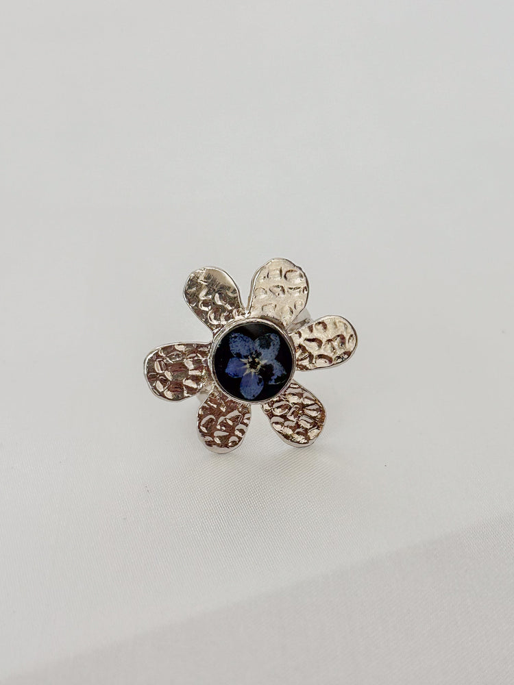 XL Pressed Flower Ring