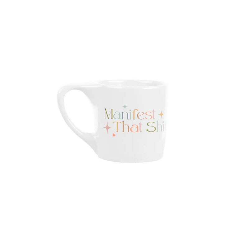 Manifest That Shit Retro Diner Mug