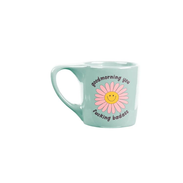 Good Morning You Fucking Badass Retro Diner Mug