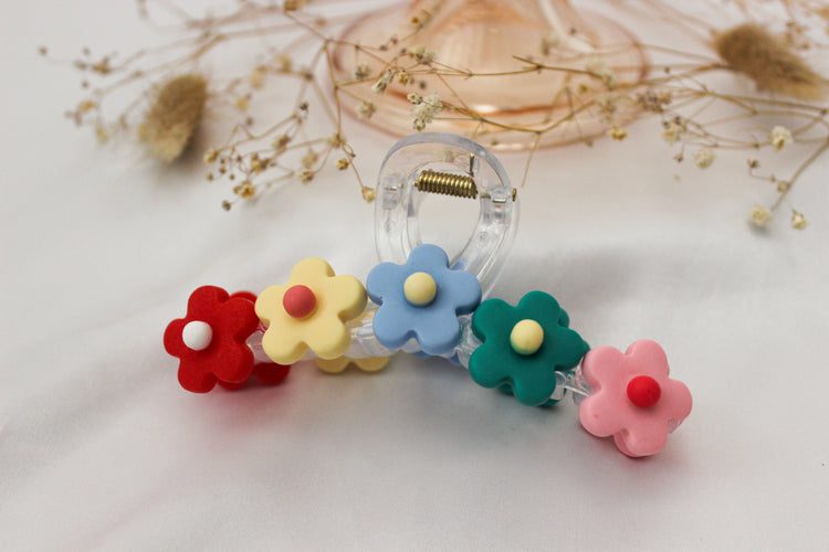 Flower Power Claw Clip