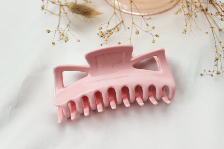 XL Pink Claw Clip