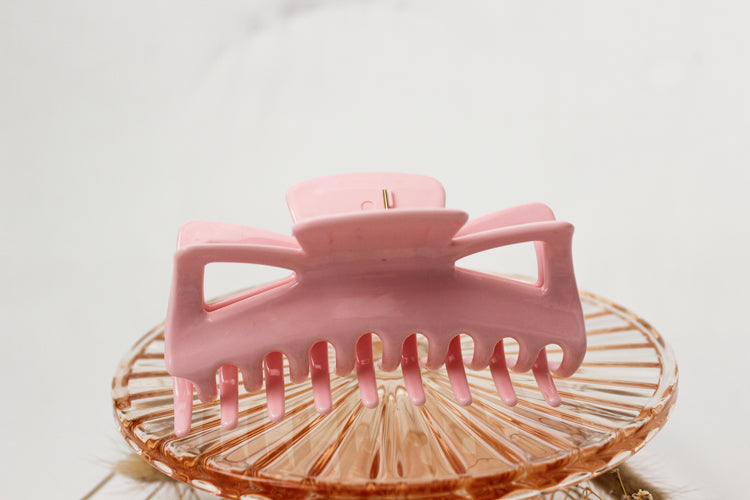 XL Pink Claw Clip