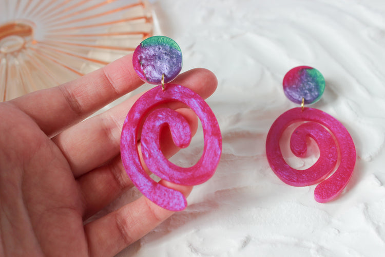 Swirly Dangles