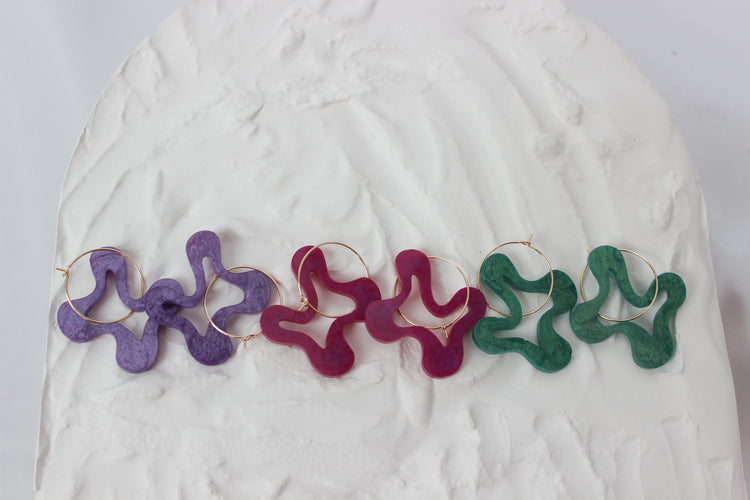 Funky Shape Hoops