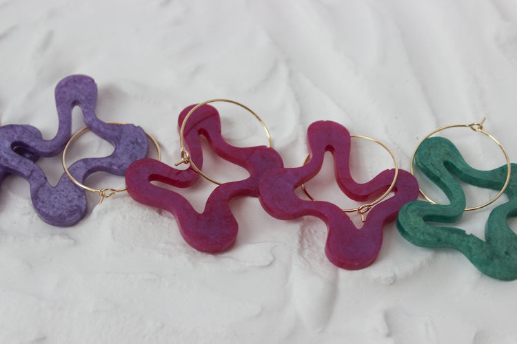 Funky Shape Hoops