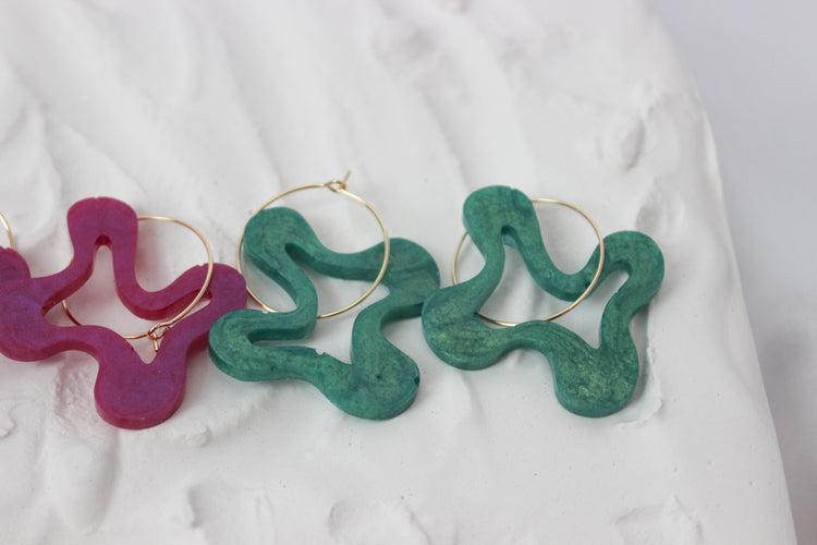 Funky Shape Hoops
