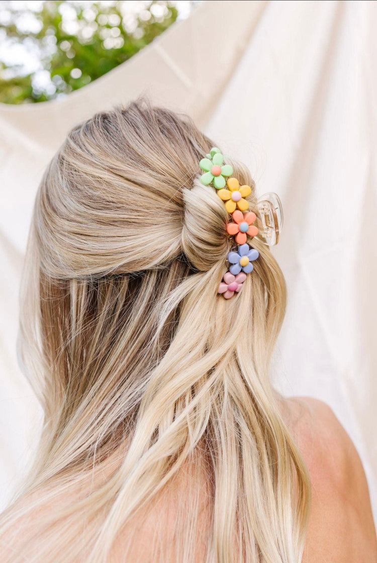 Flower Power Claw Clip