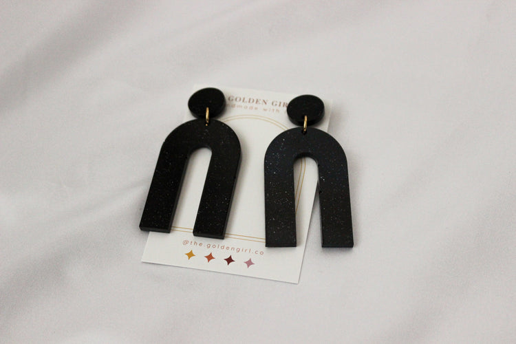 Resin Dangle Earrings | Handmade Resin Earrings | Trendy Lightweight Dangle Earrings