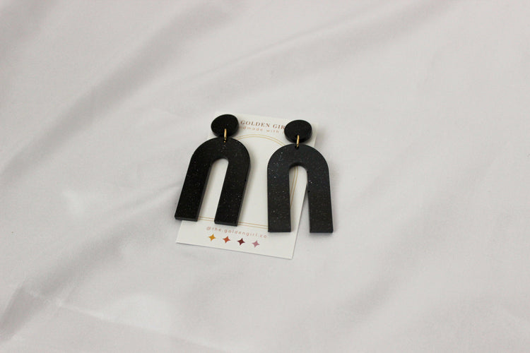 Resin Dangle Earrings | Handmade Resin Earrings | Trendy Lightweight Dangle Earrings