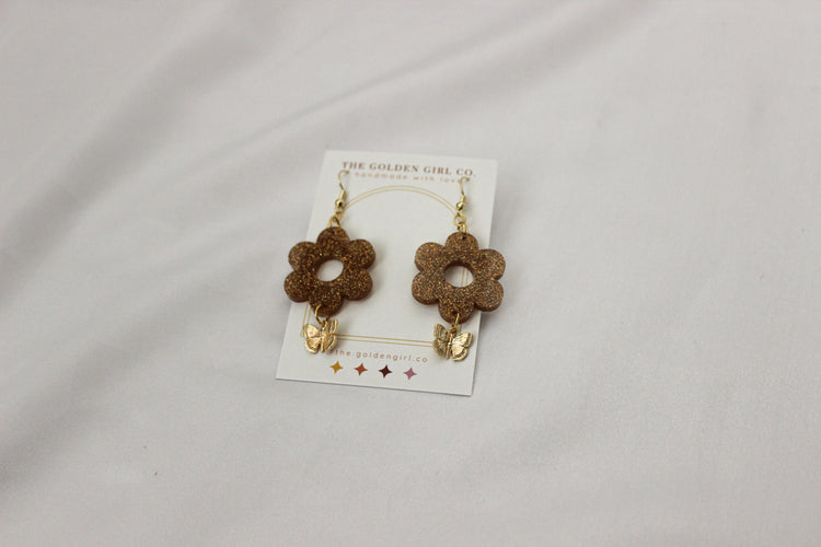 Resin Dangle Earrings | Handmade Resin Earrings | Trendy Lightweight Dangle Earrings