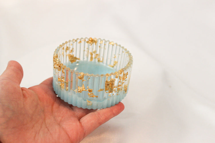 Small Resin Trinket Dish | Vintage Glass Ring Dish | Dainty Ring Holder | Jewelry Holder | Gift for Her | Gift for Friend