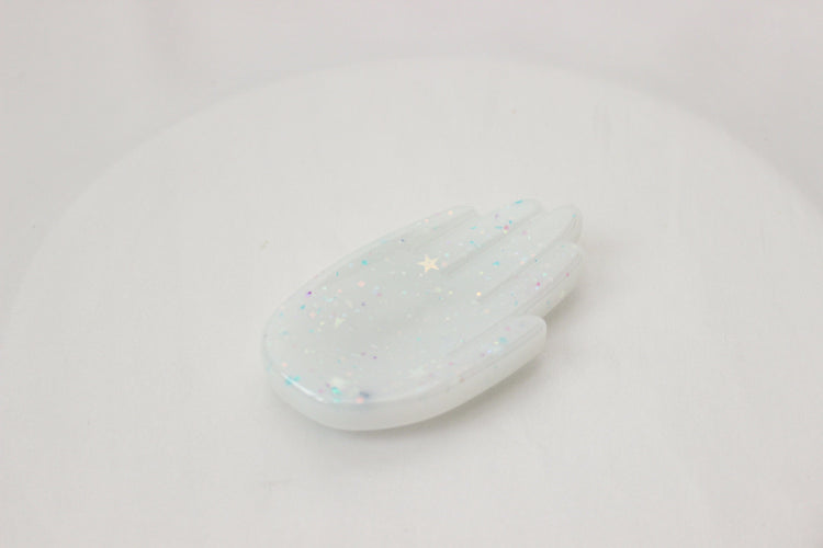 Mini Hand Trinket Dish | Hand Shaped Ring Dish | Glitter Trinket Dish |  Dainty Ring Holder | Jewelry Holder | Gift for Her
