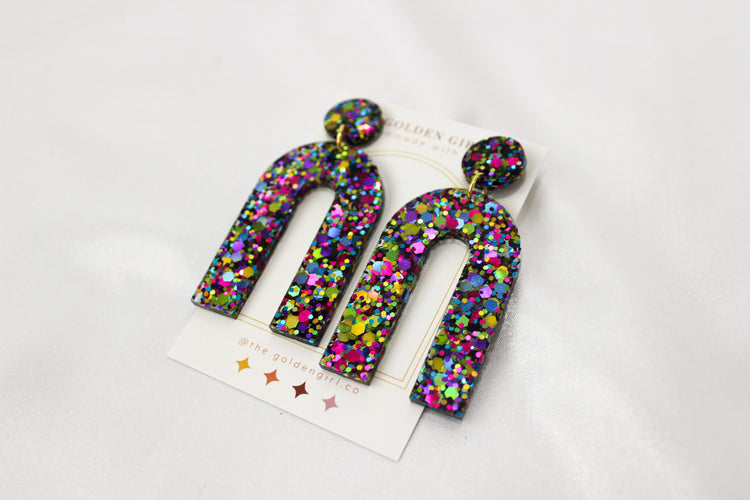 Party Arch Dangle Earrings