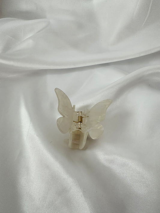 Irridescent Butterfly Claw Clip