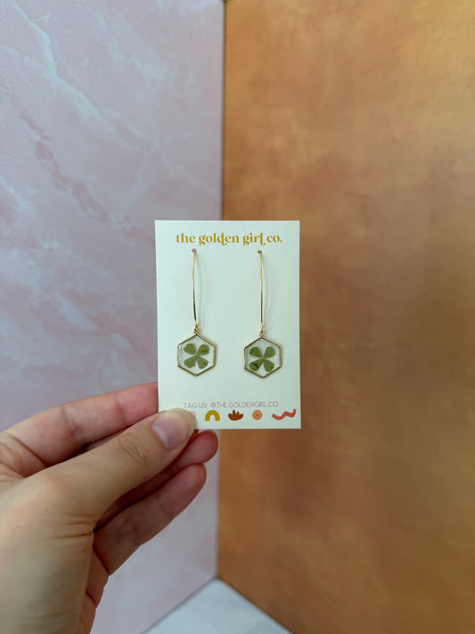 Clover Long Dangles #1