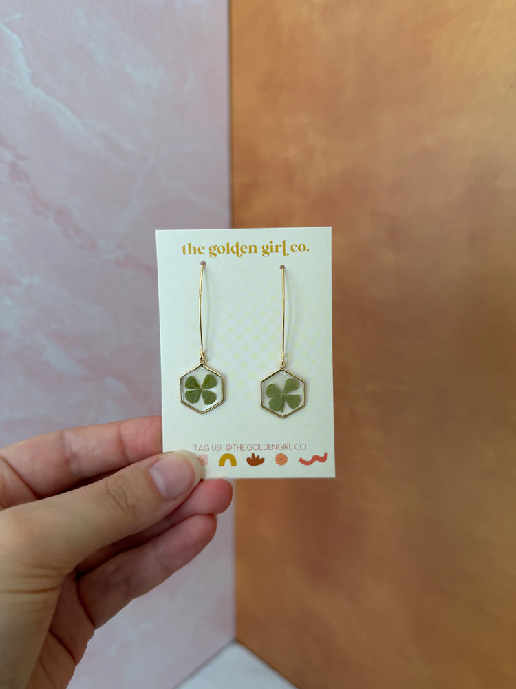 Clover Long Dangles #2