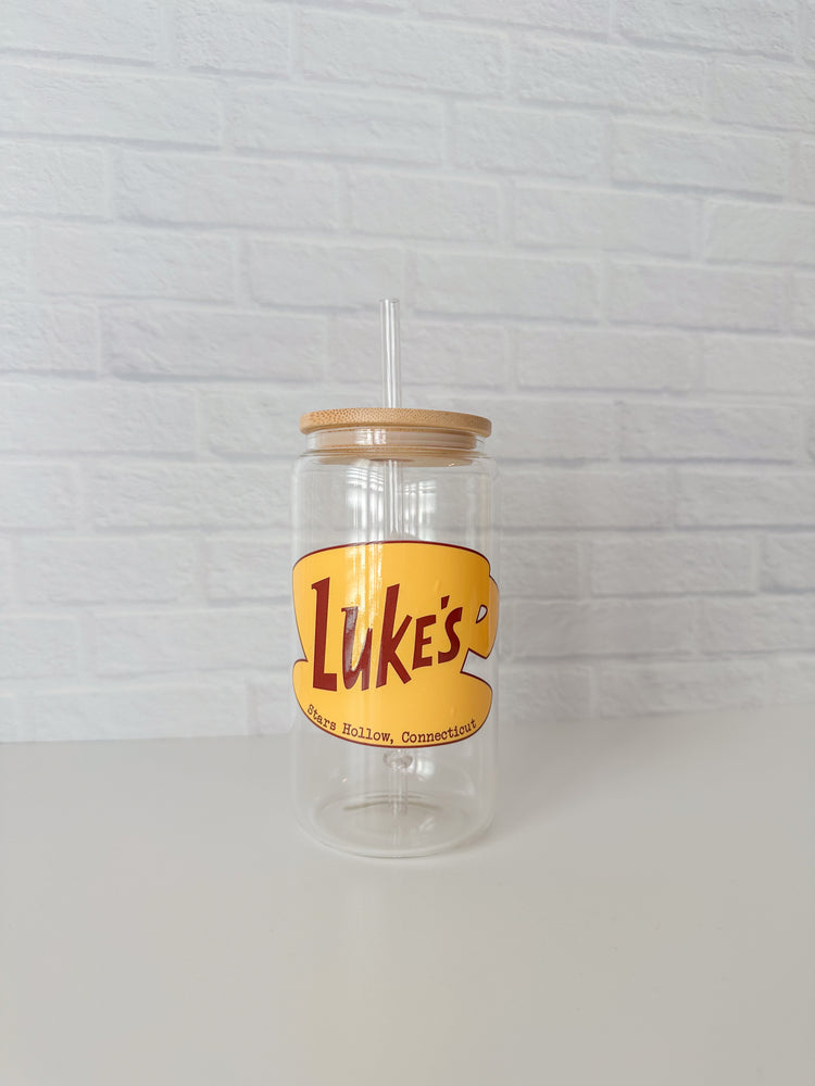 GG Coffee Shop Glass Cup