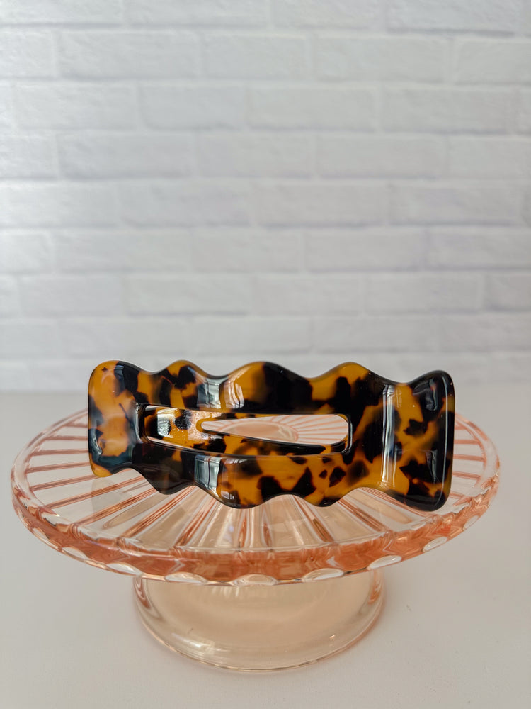 Squiggle Tortoise Claw Clip