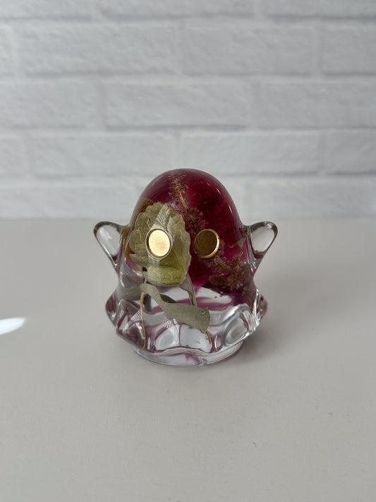 Floral Ghostie Figure