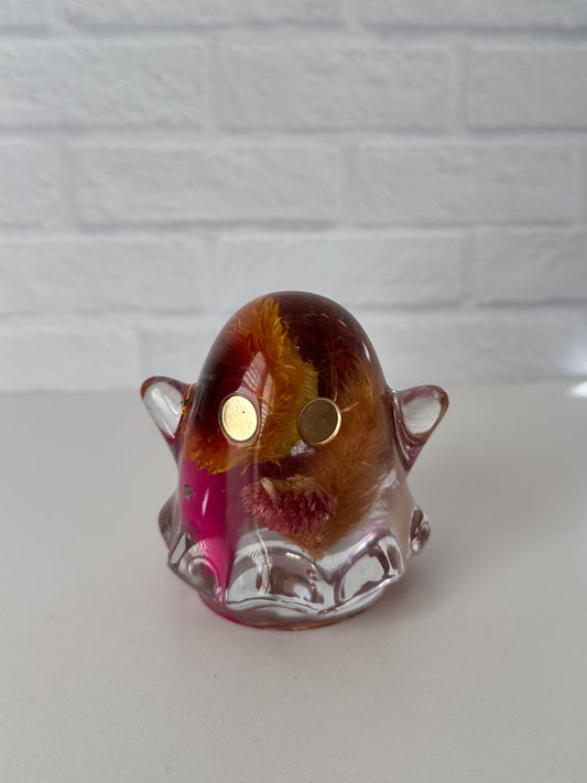 Floral Ghostie Figure