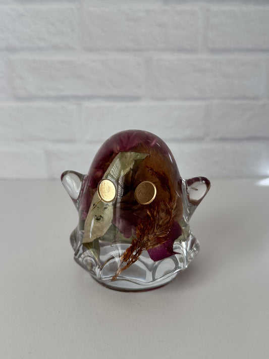 Floral Ghostie Figure