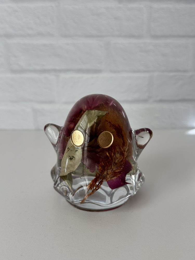 Floral Ghostie Figure