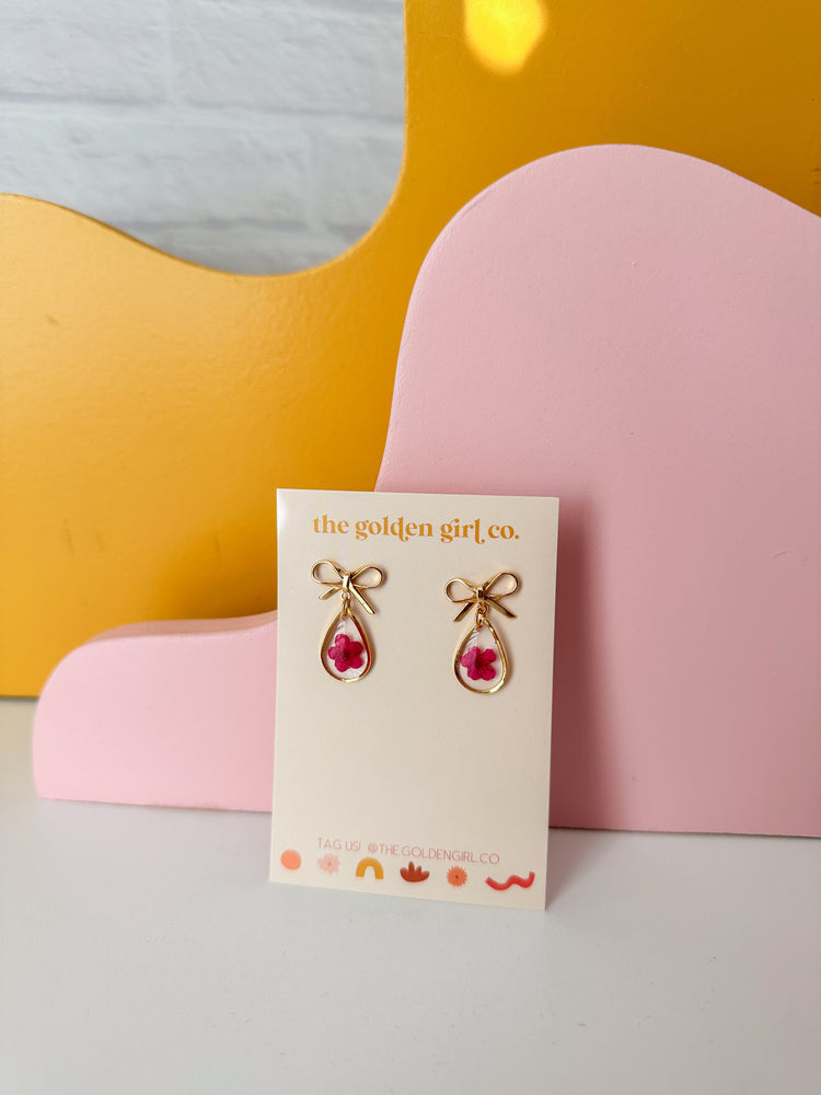 Magenta Darla Dangles