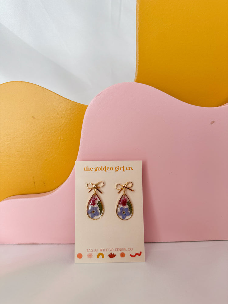 Garden Floral Dangles