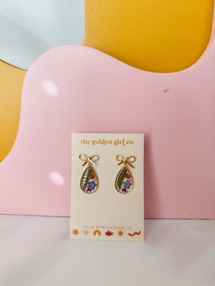 Garden Floral Dangles