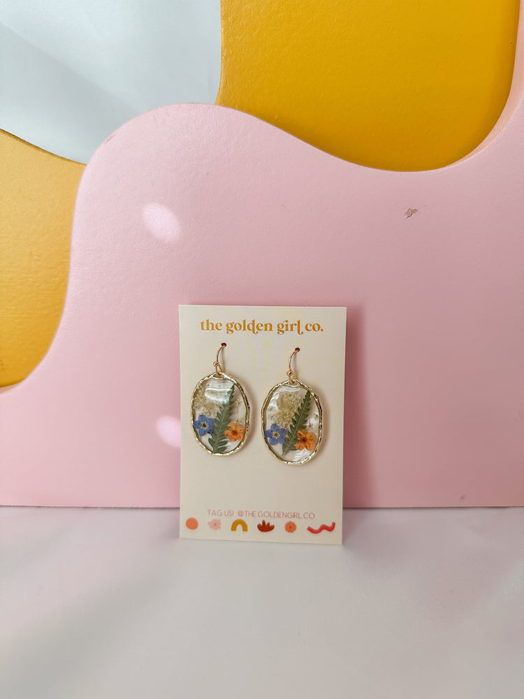 Garden Oval Dangles