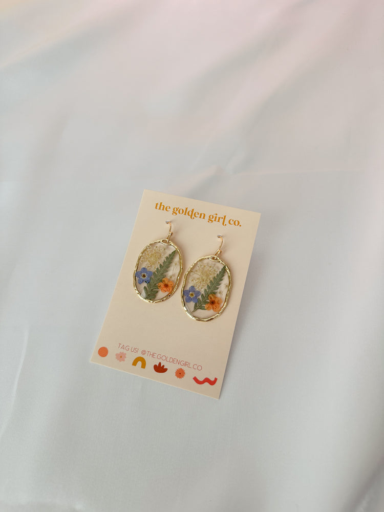 Garden Oval Dangles