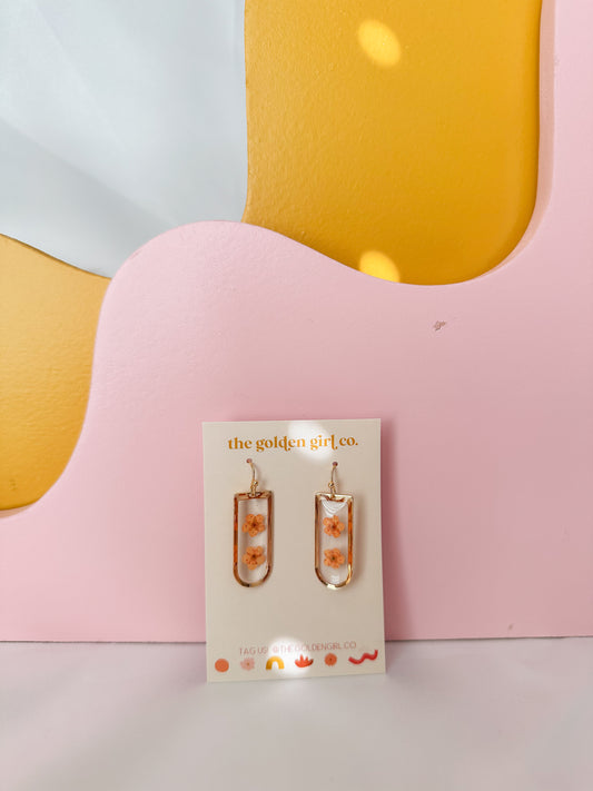 Orange Blossom Dangles