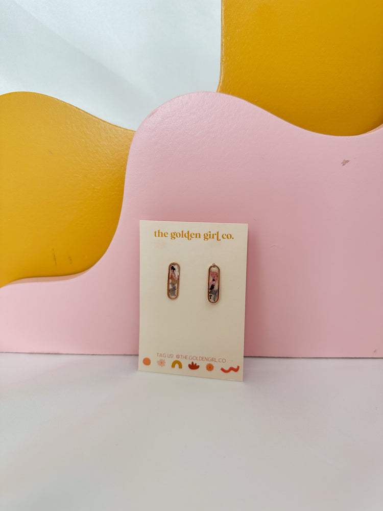 Garden Confetti Studs