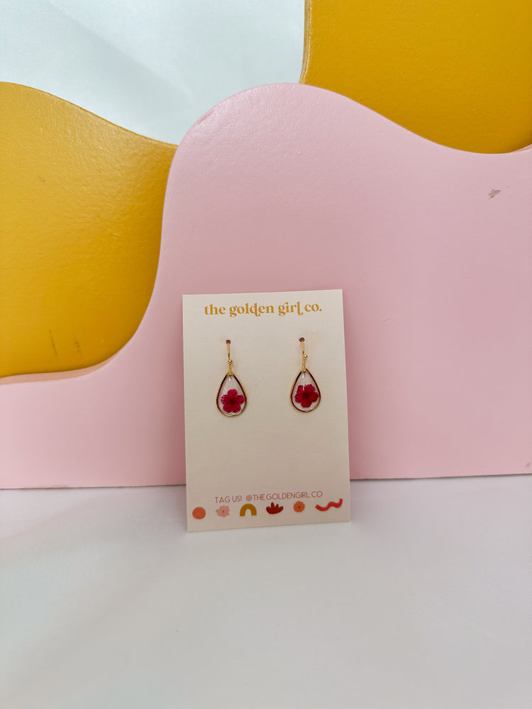 The Dainty Teardrop Dangles