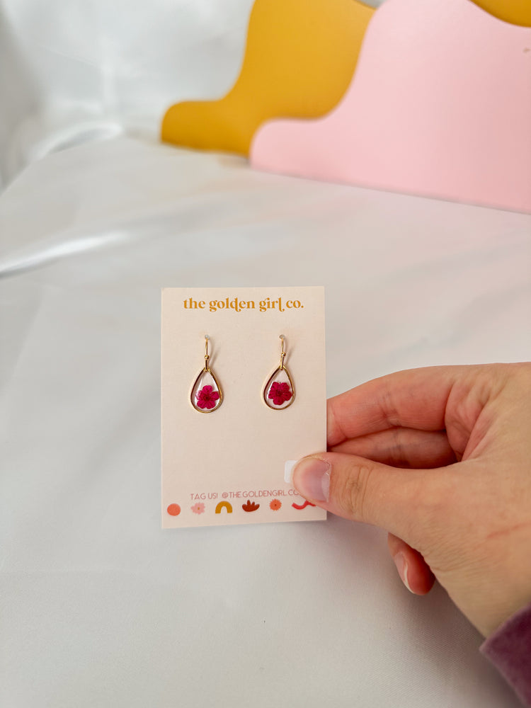 The Dainty Teardrop Dangles