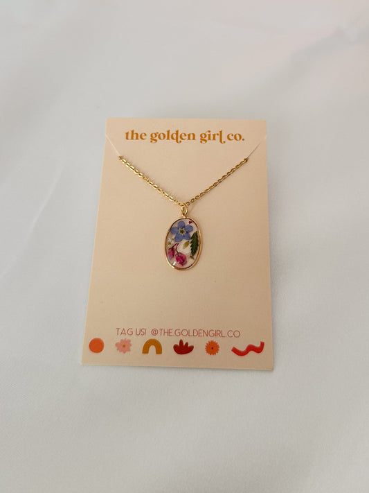 Garden Oval Necklace