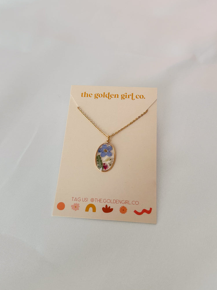 Garden Oval Necklace