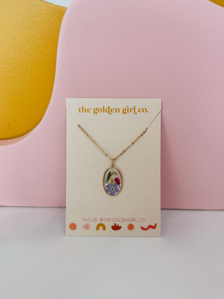 Garden Oval Necklace