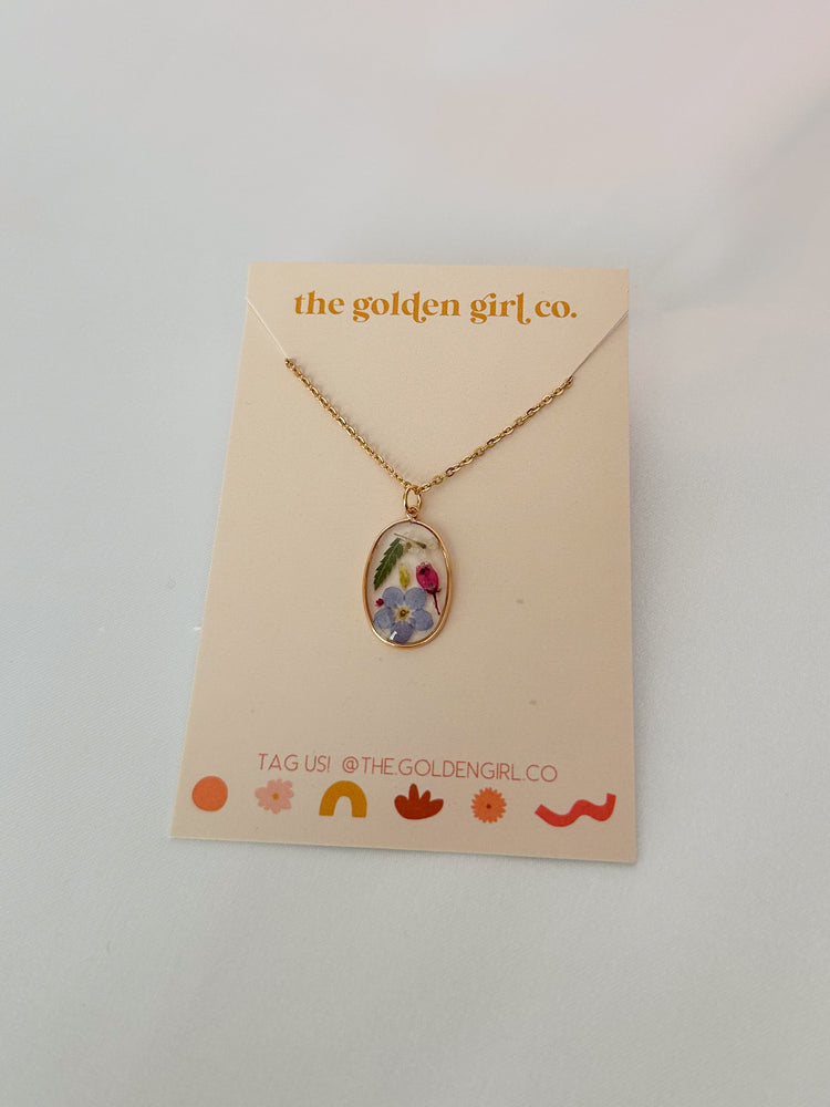 Garden Oval Necklace