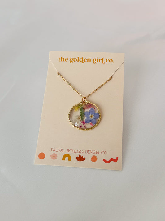 Garden Circle Necklace